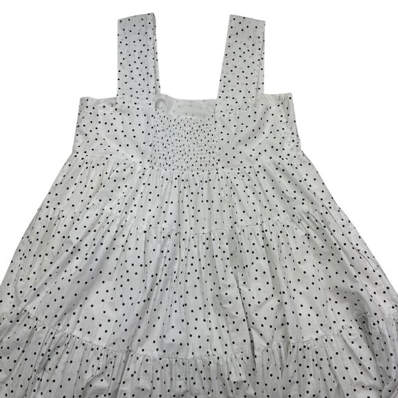 By Anthropologie The Helena Square-Neck Tiered Midi Dress Women's Size XL - Picture 4 of 10